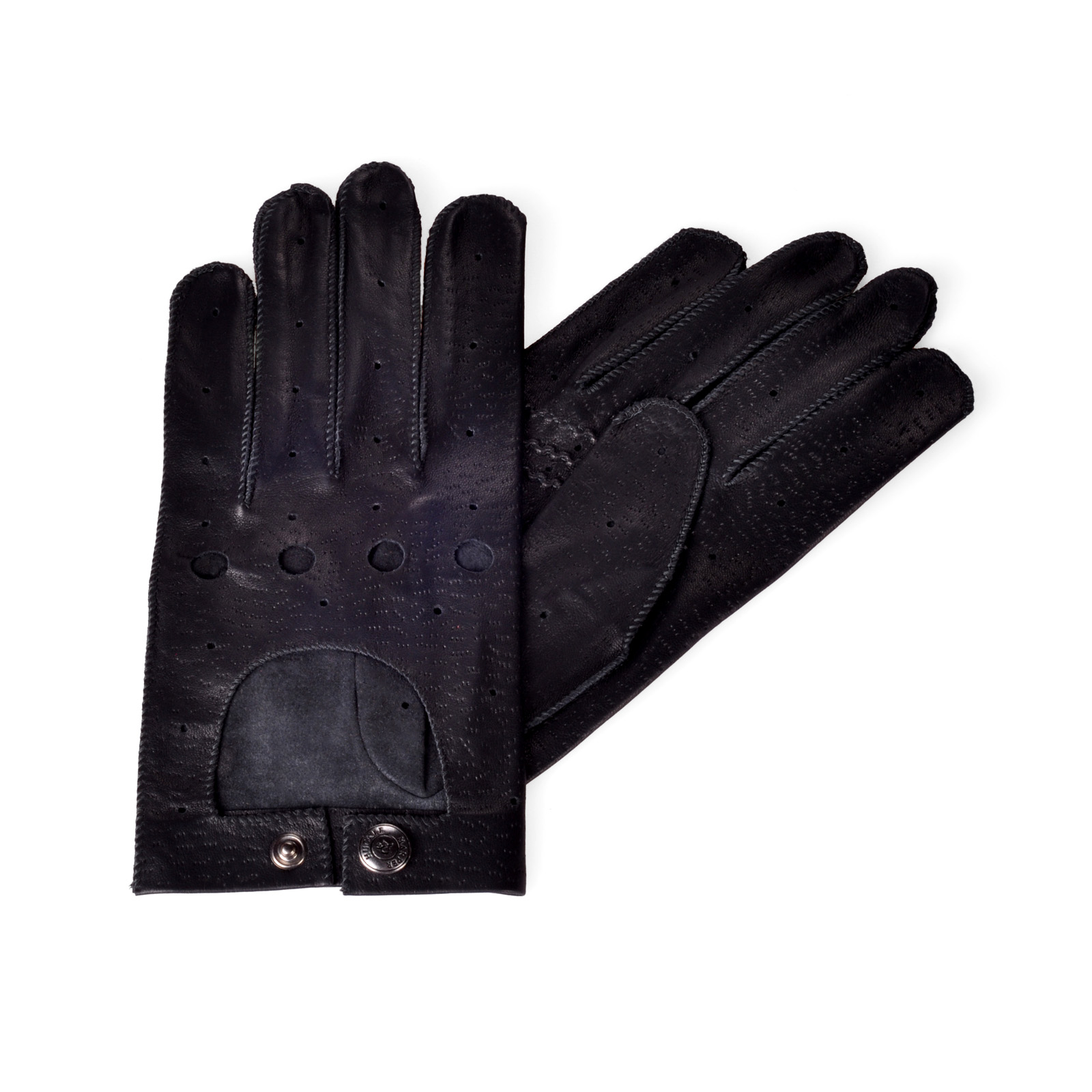 Leather Driving Gloves Black