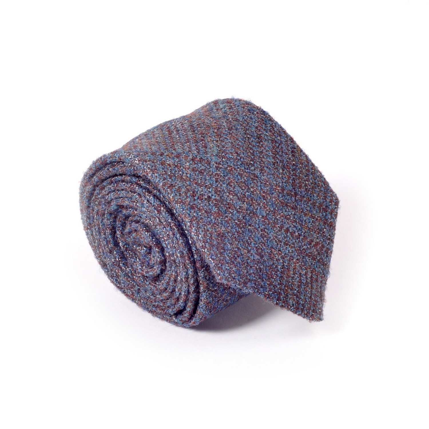 Wool and Silk Brown Tie